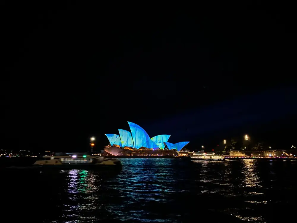 Sydney Opera House at night